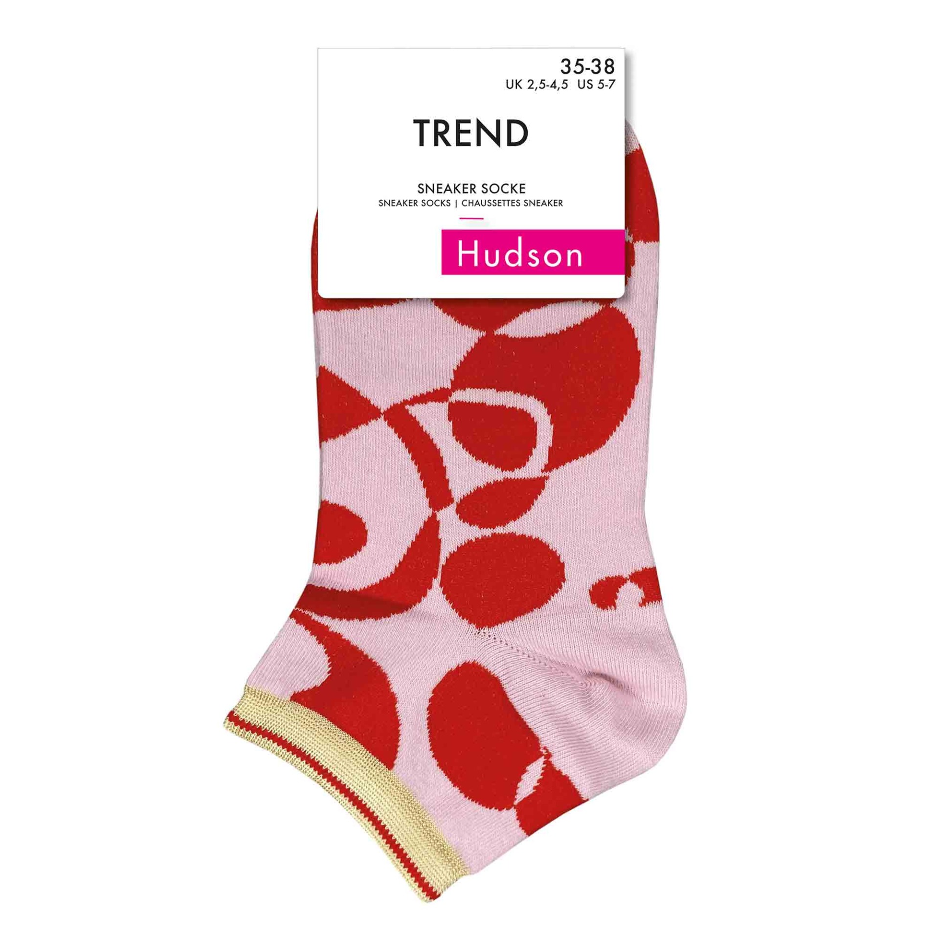 Kurze Socken mit Muster Loui Weiß - Andżela Online Shop